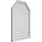 Ekena Millwork Octagonal Top Surface Mount PVC Gable Vent w/ 2"W x 2"P Brickmould Sill Frame, 30"W x 42"H GVPOT30X4203SF - alternate 2